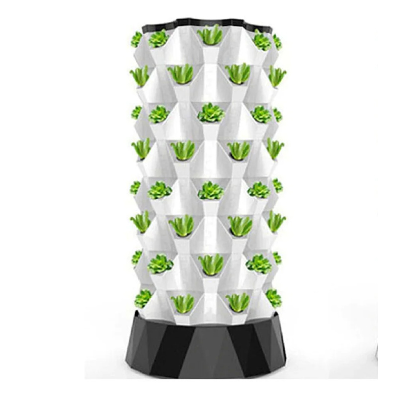 Hydroponic Tower Planter - Vertical Grow Tower, Pineapple Hydroponic System,