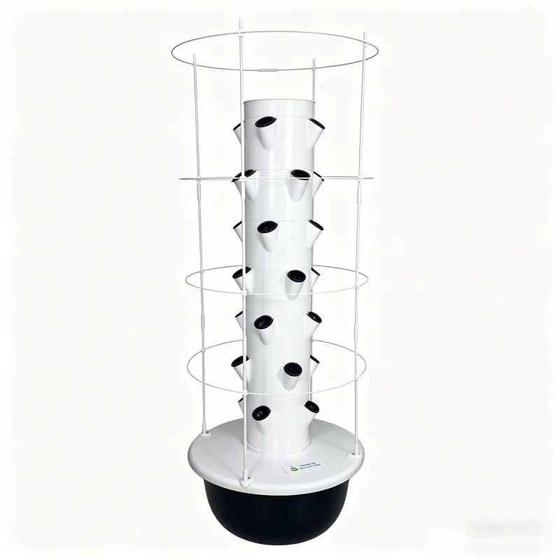 Hydroponic Tower Planter - Spacetree Vertical Hydroponic Tower Smart Home