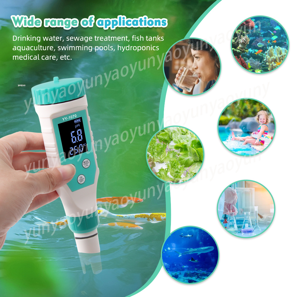 Ec Meter Digital - 7 in 1 Digital Water Quality