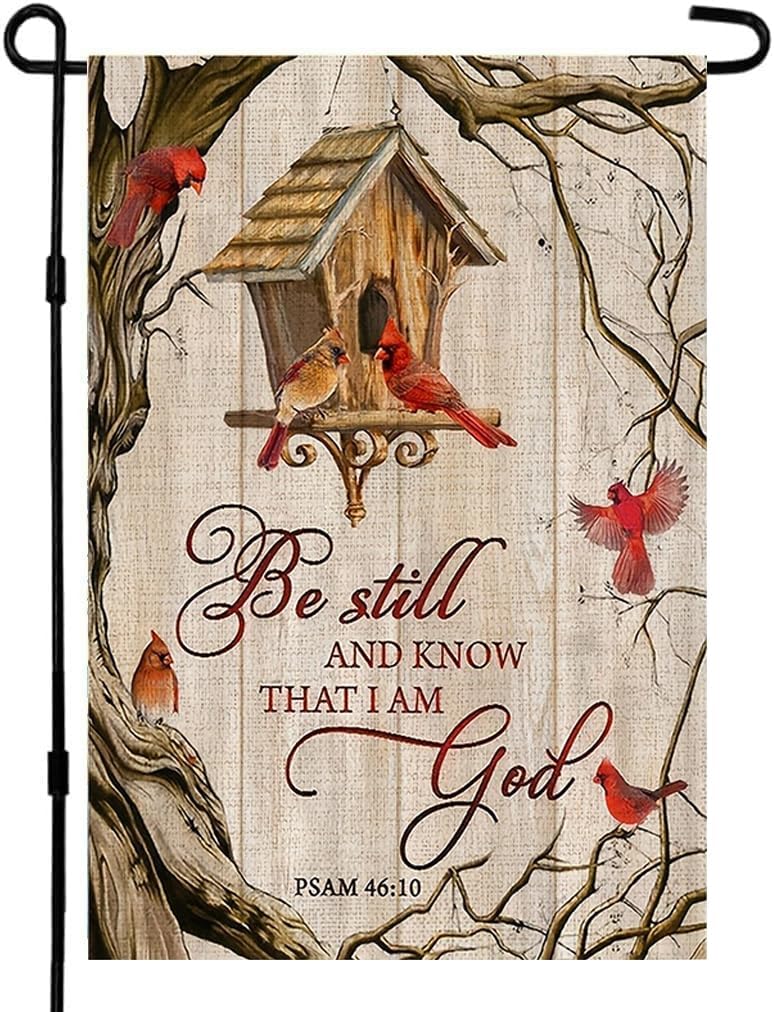 Urban Farming Gardening - The Holy Bible Garden Flag 12