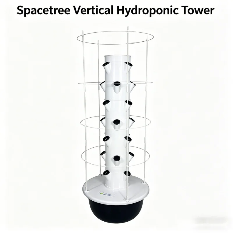 Hydroponic Tower Planter - Smart Vertical Hydroponic Tower Indoor Garden
