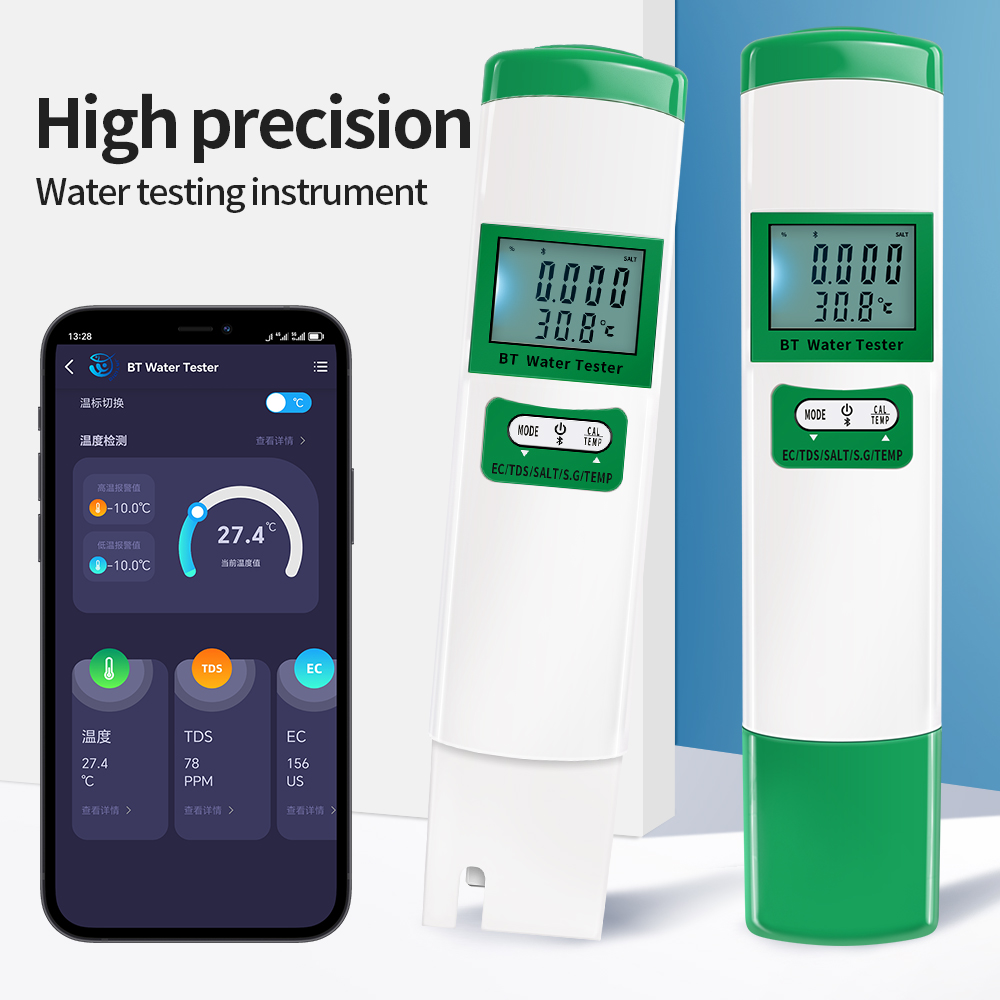 Ec Meter Digital - Bluetooth WIFI 5 in 1 PH