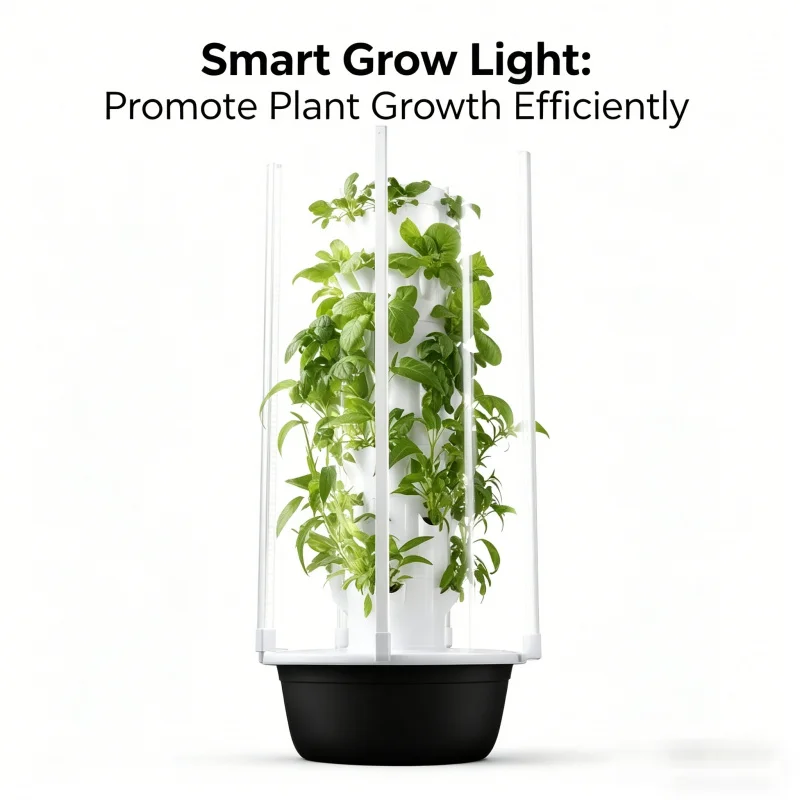 5-Layer Spacetree Hydroponic T - đánh giá và giá Hydroponic Tower Planter