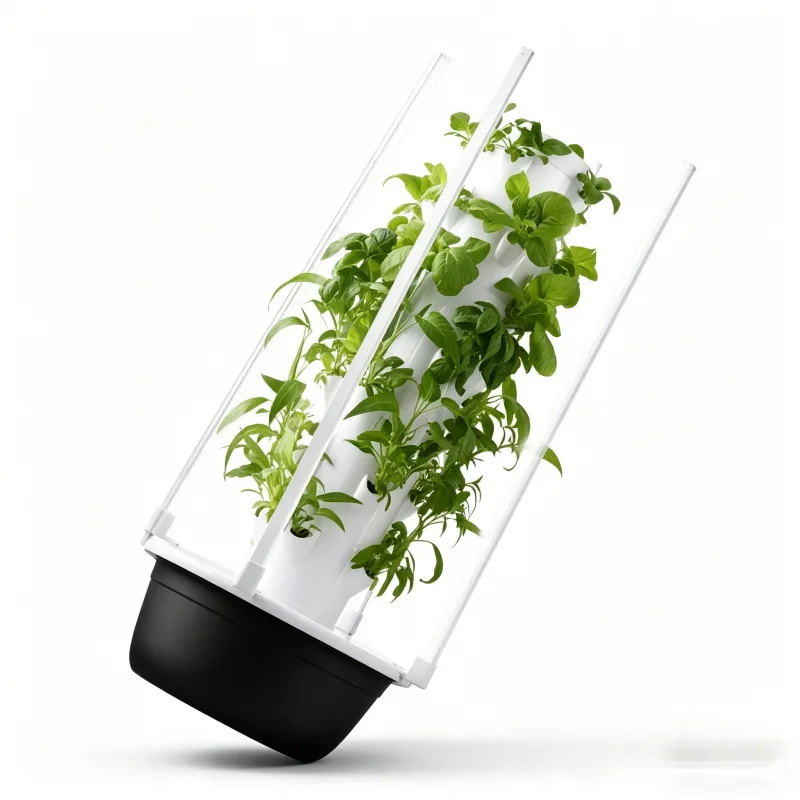 5-Layer Spacetree Hydroponic T - đánh giá và giá Hydroponic Tower Planter