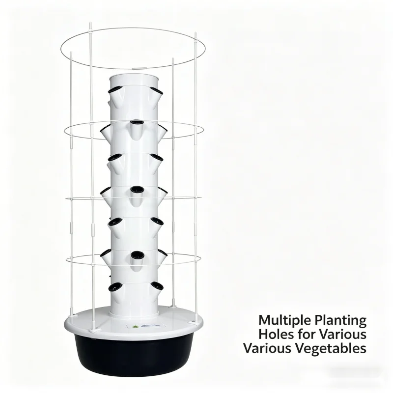 Spacetree Vertical Hydroponic  - đánh giá và giá Hydroponic Tower Planter