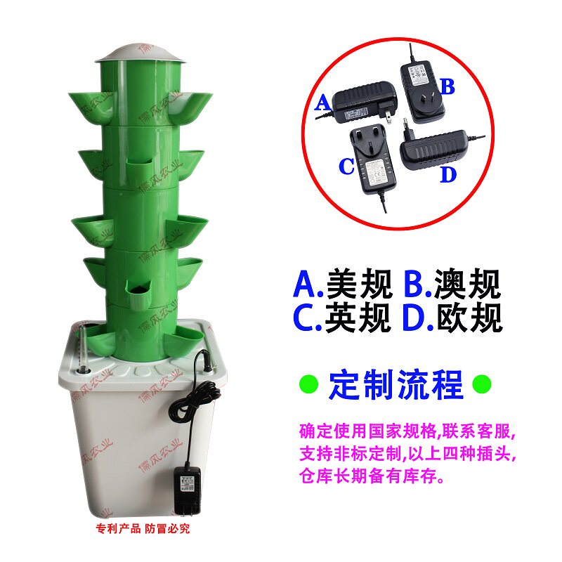 Balcony Three-dimensional Hydr - đánh giá và giá Hydroponic Tower Planter