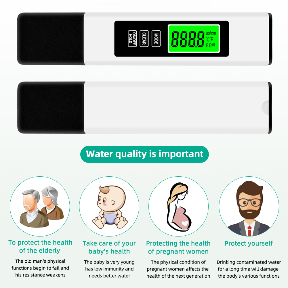 4 in 1 Digital Water Tester TD - đánh giá và giá Ec Meter Digital