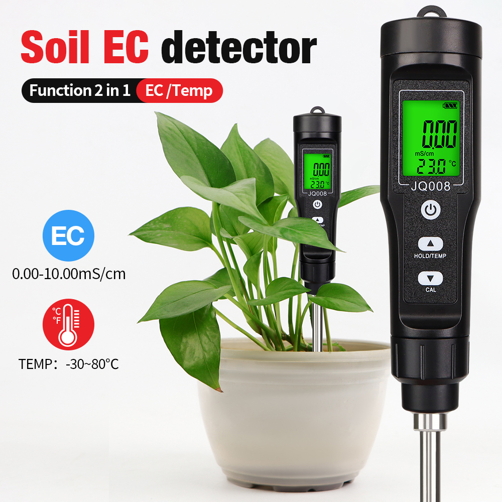 Handheld EC/TEMP 2 In 1 Soil D - đánh giá và giá Ec Meter Digital