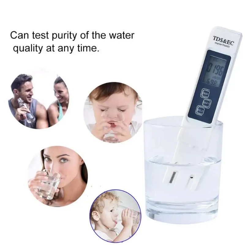 White Digital Water Quality Te - đánh giá và giá Ec Meter Digital