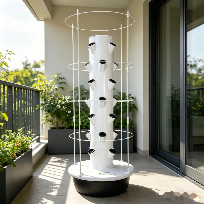 Spacetree 5 Layer Vertical Hyd - đánh giá và giá Hydroponic Tower Planter