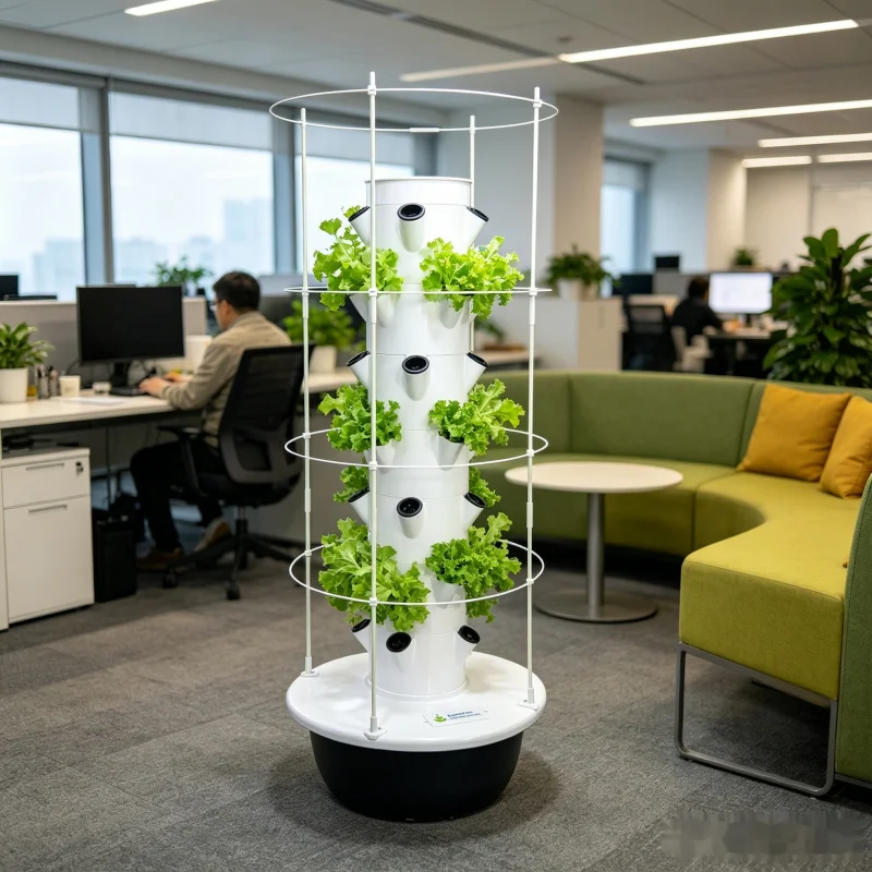 Spacetree 5 Layer Vertical Hyd - đánh giá và giá Hydroponic Tower Planter