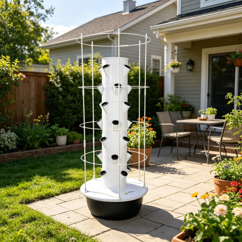 Spacetree 5 Layer Vertical Hyd - đánh giá và giá Hydroponic Tower Planter