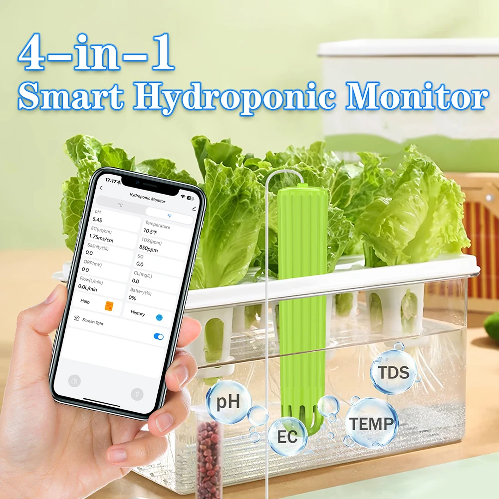 Kactoily 4-in-1 WiFi Sensor Ur - đánh giá và giá Urban Farming Gardening