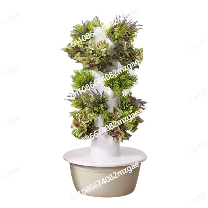 Hydroponic Tower with LED Grow - đánh giá và giá Hydroponic Tower Planter