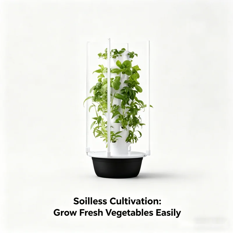 SpaceTree Vertical Hydroponic  - đánh giá và giá Hydroponic Tower Planter