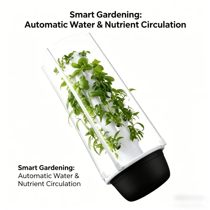 SpaceTree Vertical Hydroponic  - đánh giá và giá Hydroponic Tower Planter