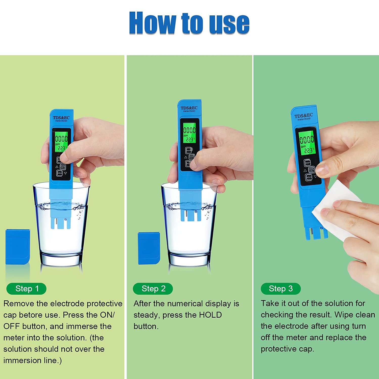 Digital Water Quality Tester T - đánh giá và giá Ec Meter Digital