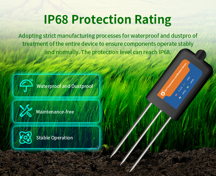IOT 4G Farming Digital Soil Np - đánh giá và giá Ec Meter Digital