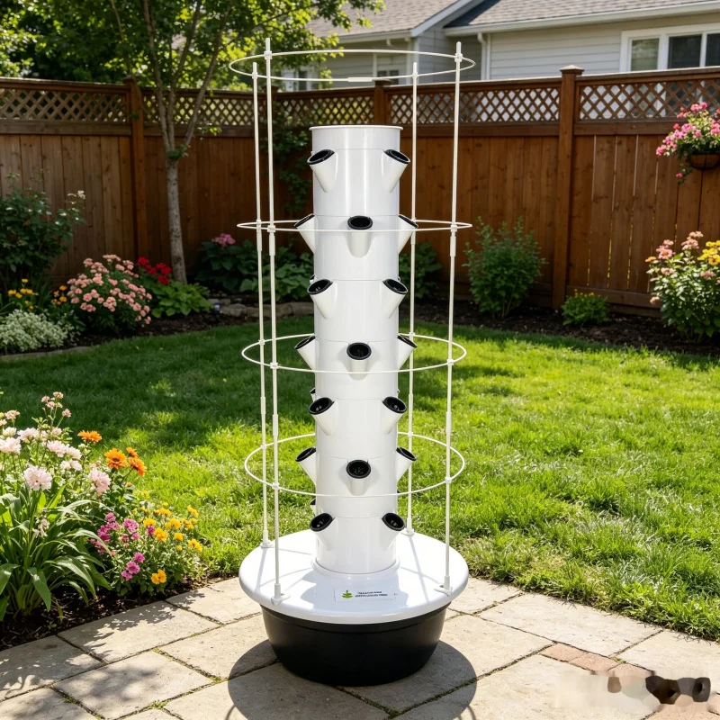 9 Layer Hydroponic Tower Garde - đánh giá và giá Hydroponic Tower Planter