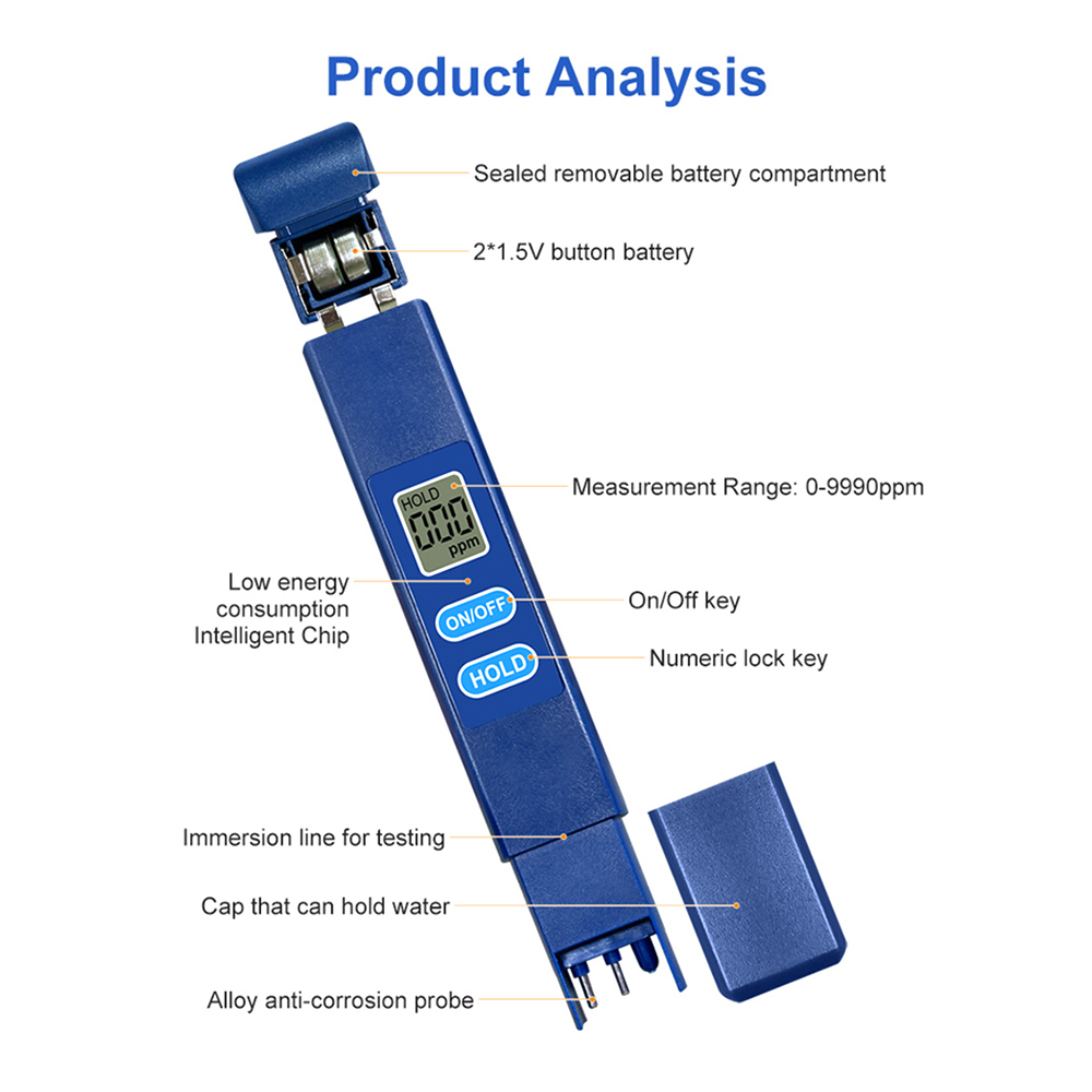 TDS Meter Digital Water Qualit - đánh giá và giá Ec Meter Digital