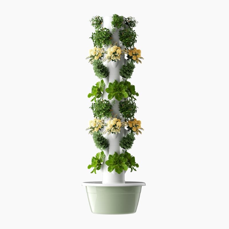 Vertical Hydroponic Grow Tower - đánh giá và giá Hydroponic Tower Planter